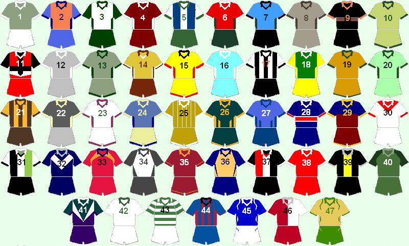 Premier League Team Colours 2 Photo By Regnans | Photobucket